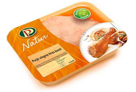 Natur puran Purje stegno brez kosti 600g